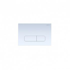 Кнопка смыва Акватек 002A KDI-0000013 для унитаза, цвет белый - фото 1