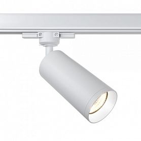 Трековый светильник Maytoni Technical Focus TR028-3-GU10-W, арматура белая, плафон металл белый - фото 1