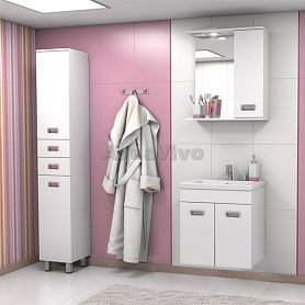 Мебель для ванной Какса-А Пикколо 60, подвесная, цвет белый - фото 1