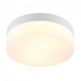 Потолочный светильник Arte Lamp Aqua-Tablet A6047PL-2WH, арматура белая, плафоны стекло белое, 24х24 см - фото 1