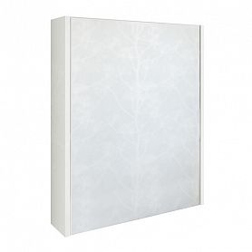 Шкаф-зеркало Sanflor Калипсо 60, правый, цвет белый / ателье светлый - фото 1