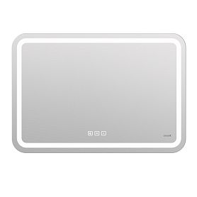 Зеркало Cersanit LED 051 Design Pro 80x55, с подсветкой, с функцией антизапотевания и Bluetooth - фото 1