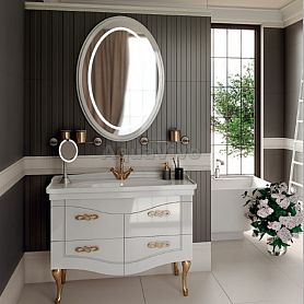 Мебель для ванной Оника Адель 105.16, цвет белый - фото 1
