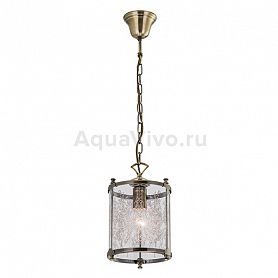 Подвесной светильник Citilux Версаль CL408113, арматура бронза, плафон стекло прозрачное, 19х19 см - фото 1