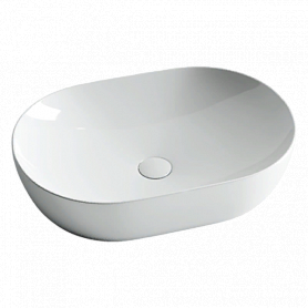 Раковина Ceramica Nova Element CN5009 накладная, 60x42 см, цвет белый - фото 1