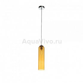 Подвесной светильник ST Luce Callana SL1145.193.01, арматура металл, цвет хром, плафон стекло, цвет желтый - фото 1