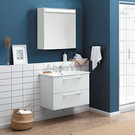 Мебель для ванной Dreja Gio 60, цвет белый глянец - фото 1