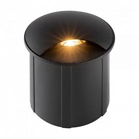 Точечный светильник Maytoni Biscotti O035-L3B3K, арматура черная, плафон металл черный - фото 1