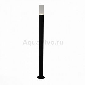 Уличный наземный светильник ST Luce Vivo SL101.415.01, арматура металл, цвет черный, плафон стекло, цвет белый - фото 1