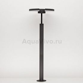 Наземный светильник Citilux CLU03B2, арматура черная, плафон/абажур стекло, цвет белый/черный - фото 1