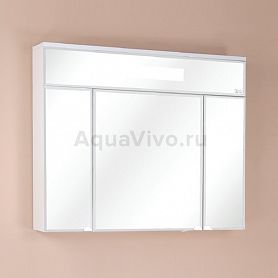 Шкаф-зеркало Оника Сигма 90.01, с подсветкой, цвет белый - фото 1
