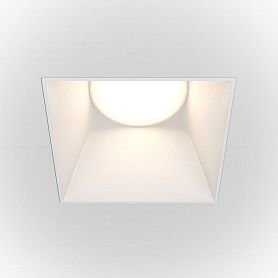 Точечный светильник Maytoni Technicali Share DL051-01-GU10-SQ-W, арматура белая - фото 1