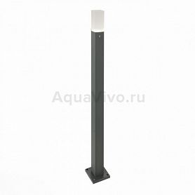 Уличный наземный светильник ST Luce Vivo SL101.715.01, арматура металл, цвет серый, плафон стекло, цвет белый - фото 1