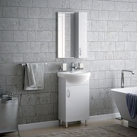 Мебель для ванной Corozo  Олимп 45, цвет белый - фото 1