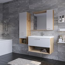 Мебель для ванной Stella Polar Ундина 70, цвет белый / бунратти - фото 1