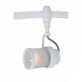 Трековый светильник Arte Lamp Rails Heads A3056PL-1WH, арматура цвет белый, плафон/абажур стекло/металл, цвет белый - фото 1