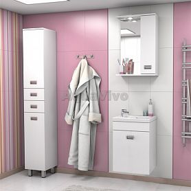 Мебель для ванной Какса-А Пикколо 40, подвесная, цвет белый - фото 1