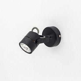 Спот Citilux Ринг CL525512, арматура черная, плафон металл черный, 8х16 см - фото 1