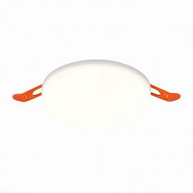 Точечный светильник ST Luce Ledder ST700.538.16, арматура белая, плафон пластик белый матовый, 12x12 см - фото 1