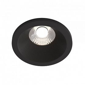 Встраиваемый светильник Maytoni Technical Zoom DL034-2-L12B, арматура черная, плафон металл черный - фото 1