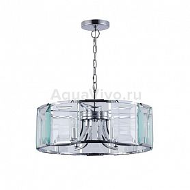Подвесной светильник Maytoni Cerezo MOD202PL-06N, арматура цвет никель, плафон/абажур стекло, цвет прозрачный - фото 1