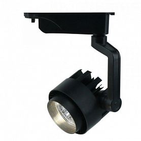 Трековый светильник Arte Lamp Vigile A1610PL-1BK, арматура цвет черный, плафон/абажур металл, цвет черный - фото 1