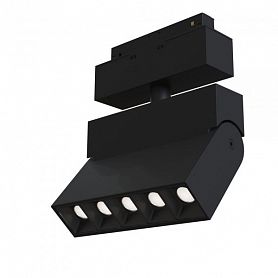 Трековый светильник Maytoni Technical Points TR015-2-10W3K-B, арматура черная, плафон металл черный - фото 1