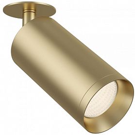 Потолочный светильник Maytoni Technical Focus C018CL-01MG, арматура золото матовое, плафон металл матовый золотой - фото 1