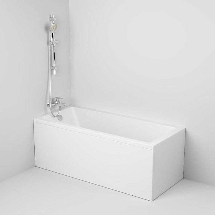 Фронтальная панель для ванны AM.PM Gem 160x70, пластик, цвет белый