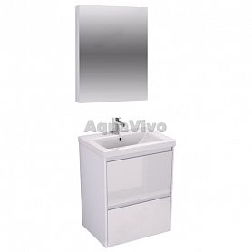 Мебель для ванной Velvex Klaufs 60 подвесной цвет белый - фото 1