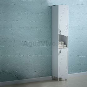 Шкаф-пенал Corozo Кентис 30, цвет белый - фото 1