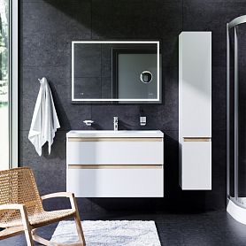 Мебель для ванной AM.PM X-Joy 100 подвесная, цвет белый глянец - фото 1