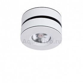 Точечный светильник Arte Lamp Vela A2508PL-1WH, арматура цвет белый, плафон/абажур металл, цвет белый - фото 1