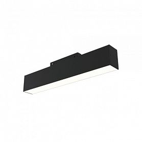 Трековый светильник Maytoni Technical Basis TR012-2-12W3K-B, арматура черная, плафон металл черный - фото 1