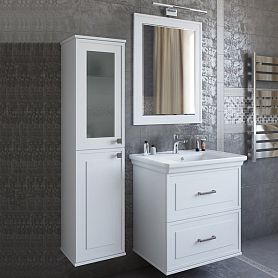 Мебель для ванной Sanflor Модена 75, цвет белый - фото 1