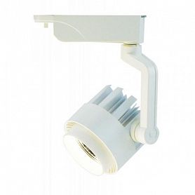 Трековый светильник Arte Lamp Vigile A1620PL-1WH, арматура цвет белый, плафон/абажур металл, цвет белый - фото 1