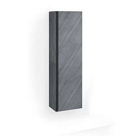 Шкаф-пенал Jorno Incline 32x125, цвет бетон - фото 1