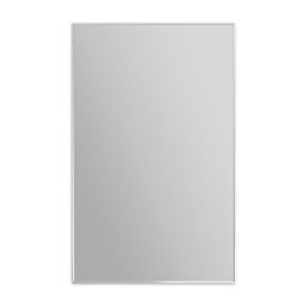 Зеркало Belbagno SPC-AL-500-800 50x80, в алюминиевой раме, цвет алюминий - фото 1