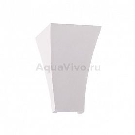 Настенный светильник Odeon Light Gips 3882/1W, арматура цвет белый, плафон/абажур гипс, цвет белый - фото 1
