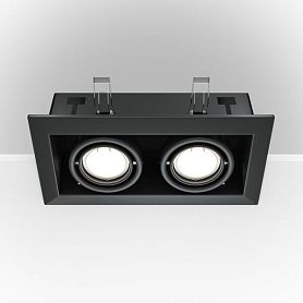 Точечный светильник Maytoni Technicali Metal Modern DL008-2-02-B, арматура черная - фото 1