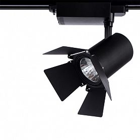 Спот Arte Lamp Falena A6730PL-1BK, арматура черная, плафон металл черный, 13х16 см - фото 1