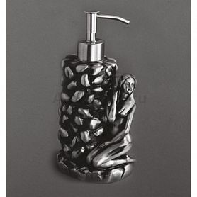 Дозатор Art & Max Juno AM-B-0071A-T для жидкого мыла, настольный, цвет серебро - фото 1