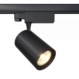 Трековый светильник Maytoni Technical Vuoro TR029-3-20W4K-B, арматура черная, плафон пластик черный - фото 1