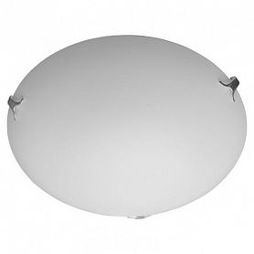 Настенно-потолочный светильник Arte Lamp Plain A3720PL-3CC, арматура цвет хром, плафон/абажур стекло, цвет белый - фото 1