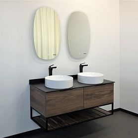 Мебель для ванной Comforty Порто 120-2, цвет дуб темный - фото 1