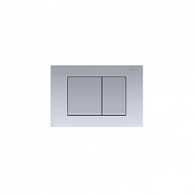 Кнопка смыва Акватек 001C KDI-0000011 для унитаза, цвет хром матовый - фото 1