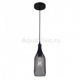 Подвесной светильник Odeon Light Bottle 3353/1, арматура цвет черный, плафон/абажур металл, цвет черный - фото 1