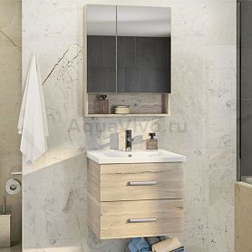 Мебель для ванной Comforty Парма 60, цвет дуб дымчатый - фото 1