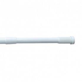 Fixsen FX-51-013 Карниз раздвижной для ванны, 140-260 см, цвет белый - фото 1