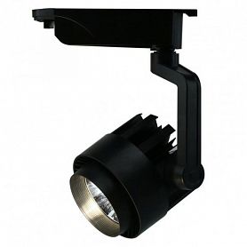 Трековый светильник Arte Lamp Vigile A1620PL-1BK, арматура цвет черный, плафон/абажур металл, цвет черный - фото 1